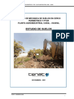 Estudio de Suelos - Cerco Ptar - Huaral PDF