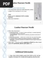 Lumbar Puncture Procedure Note | PDF | Cerebrospinal Fluid | Diseases ...