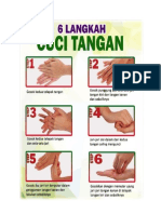 6 Langkah Cuci Tangan