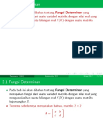 Fungsi Determinan 2 - 1-2 - 2 PDF