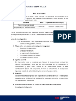 Acta de Derecho Constitucional 2023-1