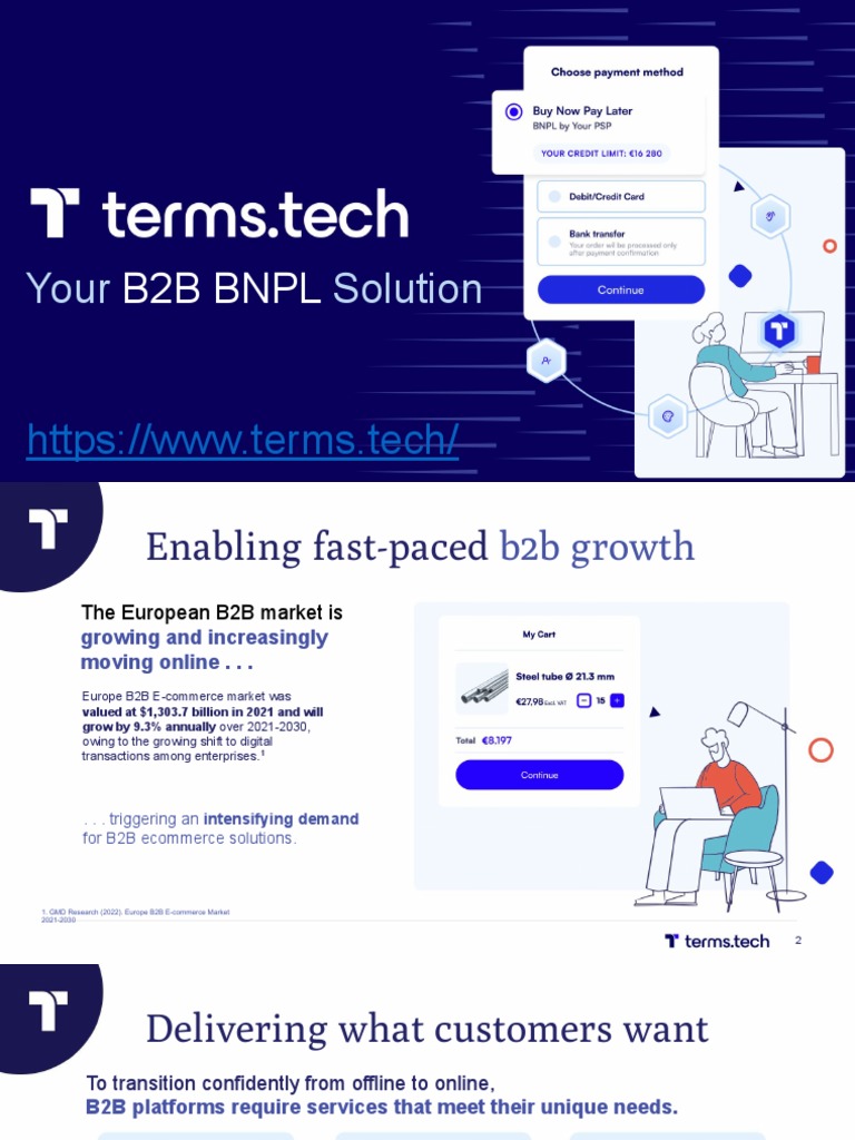 B2B BNPL Solutions for E-Commerce | PDF
