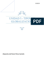 Unidad 5. - Tipos de Globalizacion