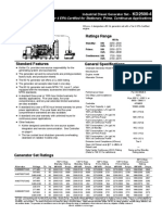 Generator Specifications PDF