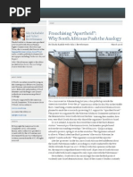 Download Franchising Apartheid Why South Africans Push the Analogy by  Z Word SN6428397 doc pdf