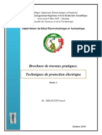 Brochure de TP Techniques de Protection Électrique - BELOUCIF FAISSEL - 2019 PDF