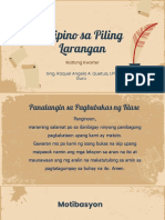 FILPILA - Aralin 1 PDF