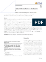 Change in Adipokines and Gastrointestinal Hormones After Bariatric Surgery: A Meta Analysis