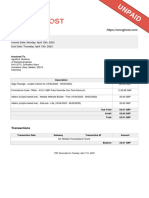 Invoice SH10164 PDF