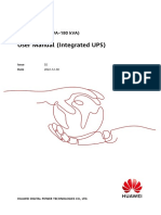UPS5000-E - (30 kVA-180 kVA) User Manual (Integrated UPS) PDF