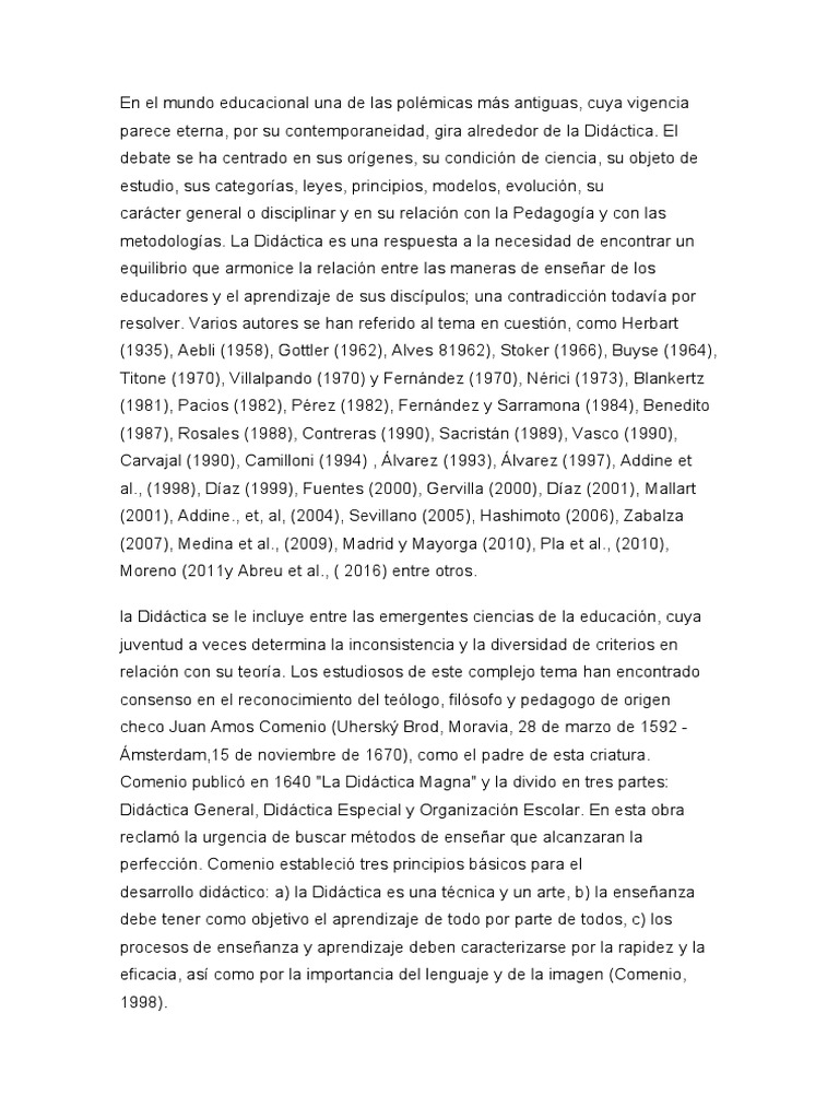 Didactica General | PDF