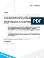 Carta Presentacion Javier PDF