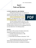 AR Unit 1 Facts - Opinions-1-8 Anno PDF