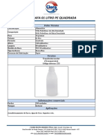 Ficha Técnica - GAR 1 LT PE QUADRADA