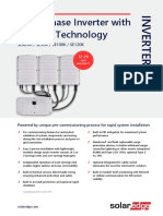 Se Three Phase Inverter With Synergy 400v 480v Datasheet Row