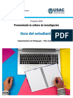 Plan de Investigación - Estudiantes Domingo FAHUSAC PDF