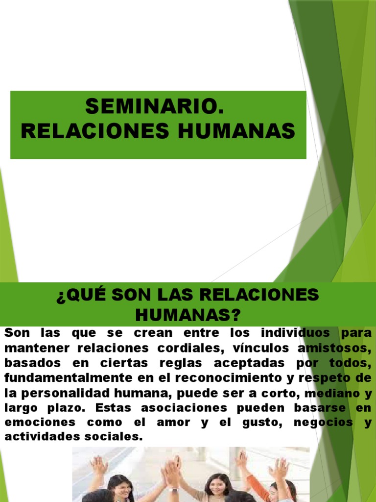 Mejora de Relaciones Humanas | PDF | Comunicación | Las emociones