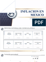 Inflacion en Mexico