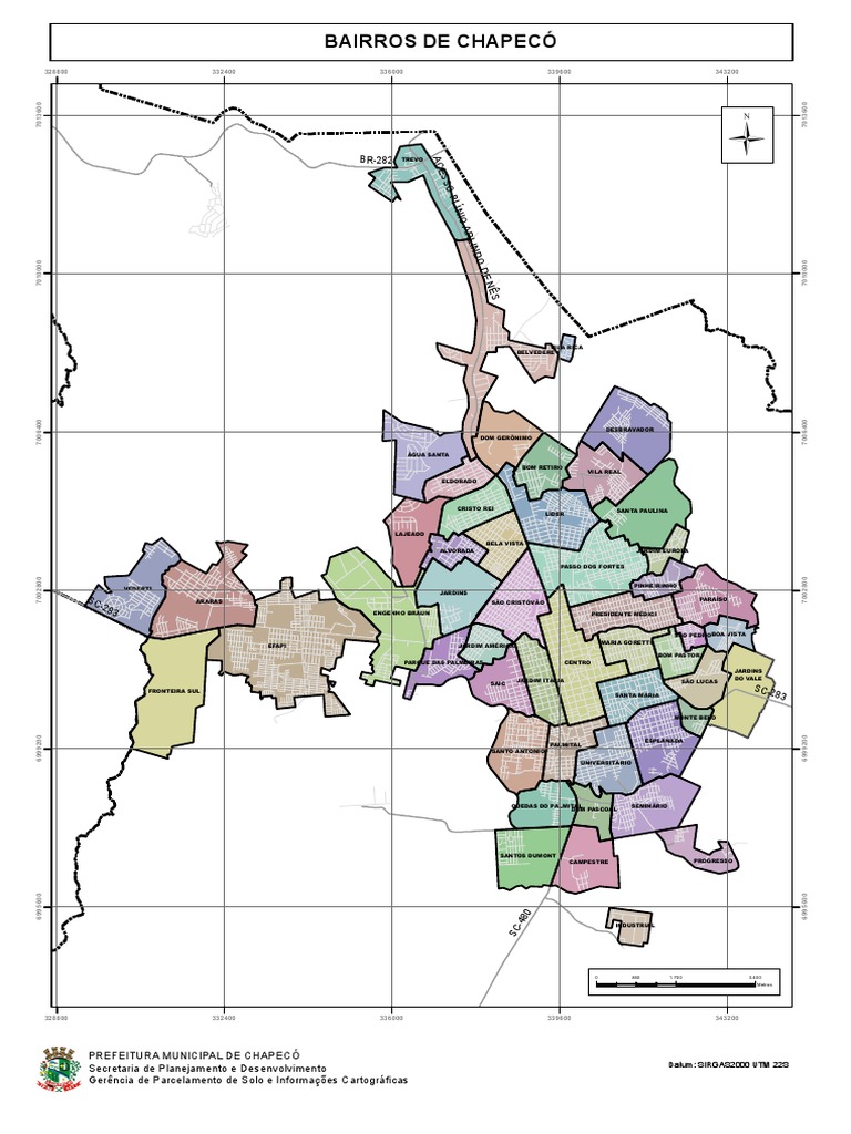 Bairros De Chapecó Pdf Pdf