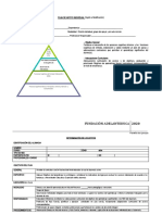 Planificacion de Progresiones de Aprendizaje