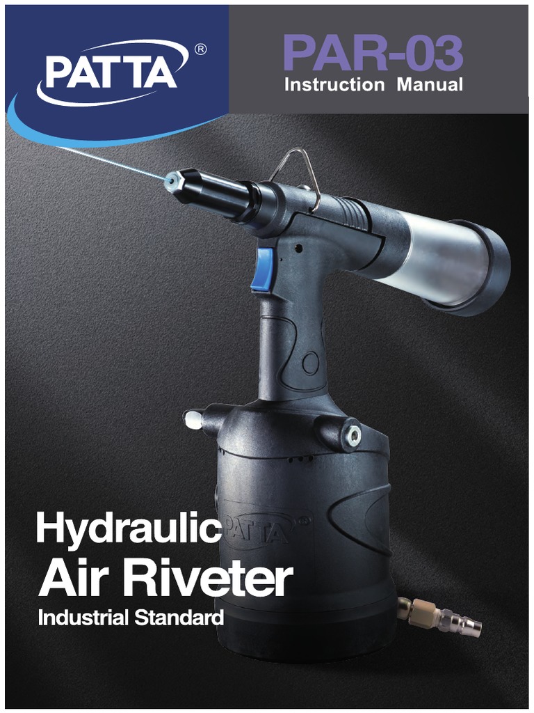 Patta Rivet Gun Operation Manual | PDF