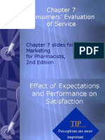 Chapter 7 - Consumers Evaluation of Services
