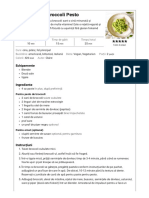 Paste Vegane Pesto Cu Broccoli - Prin Ceața Fibroasă PDF