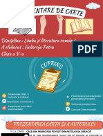Prezentare de Carte PDF