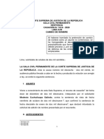Casacion 1018 2020 Lima Sur LPDerecho PDF