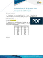 ANEXO 3 Guía para La Realización de Ejercicios - Paso 4 - Descripción de La Información PDF