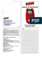 Manual Instrutherm Detector de Gas dg-2000 PDF