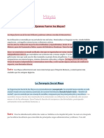 Mayas y Aztecas Resumen - ) PDF