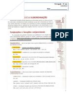 Coordenação - Subordinação - Ficha Informativa PDF