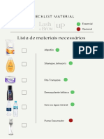 Lista Materiais LASH&BROW UP PDF