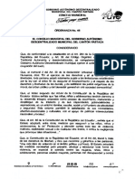 188 Ordenanza para El Control Del Ejercicio de La Prostitucion Sexual en El Canton Pastaza PDF