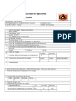 Formulario de Registro de Equipos 2014 2