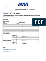 Procedimentos para Cadastro de Clientes