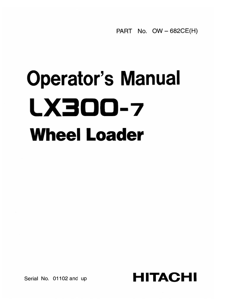 Operators Manual | PDF