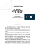 La Muerte Que Da Sentido A Mi Credo (Diario 1975 - 1977)