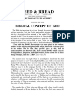 SB051 - Biblical Concept of GOD