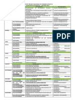 Calendario Academico INCOS 3 - 2022 Oficial PDF