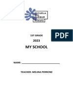 1ST Grade - My School - 2023 PDF