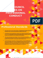 Standards of Professional Conduct and Etiquette PDF