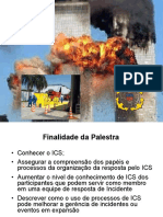 Palestra - o Sistema de Comando de Incidentes Ics