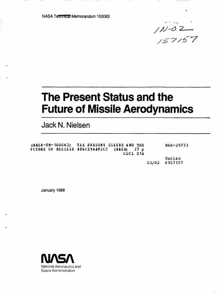 MISSILE DESIGN AND SYSTEM ENGINEERING PDF PDF visual data 2