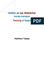 Islām at Sa Ateismo Harap-Harapan