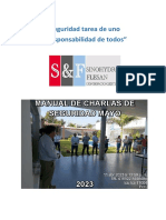 Manual de Charlas de Seguridad May 2023 PDF