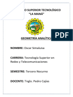 Geometria Analitica Oscar Simaluisa PDF