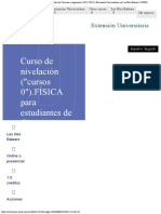 Curso de Nivelación (Cursos 0) FÍSICA para Estudiantes de Ciencias e Ingeniería PDF