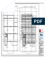 Banco Nacional: Planta Estructural de Vigas Corona N 7540 Planta Estructural de Techo